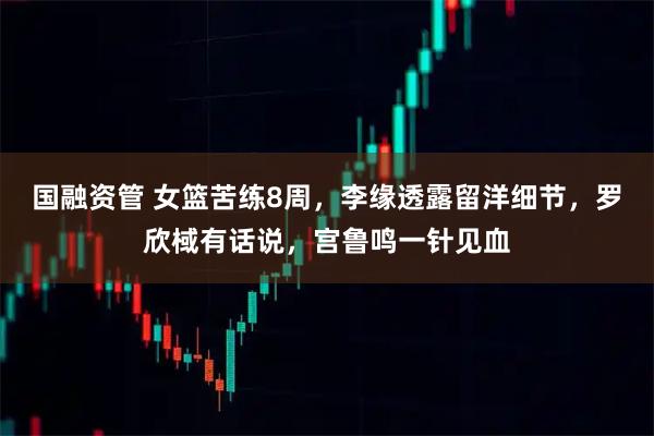 国融资管 女篮苦练8周，李缘透露留洋细节，罗欣棫有话说，宫鲁鸣一针见血